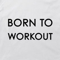 Кепка "Born to workout"